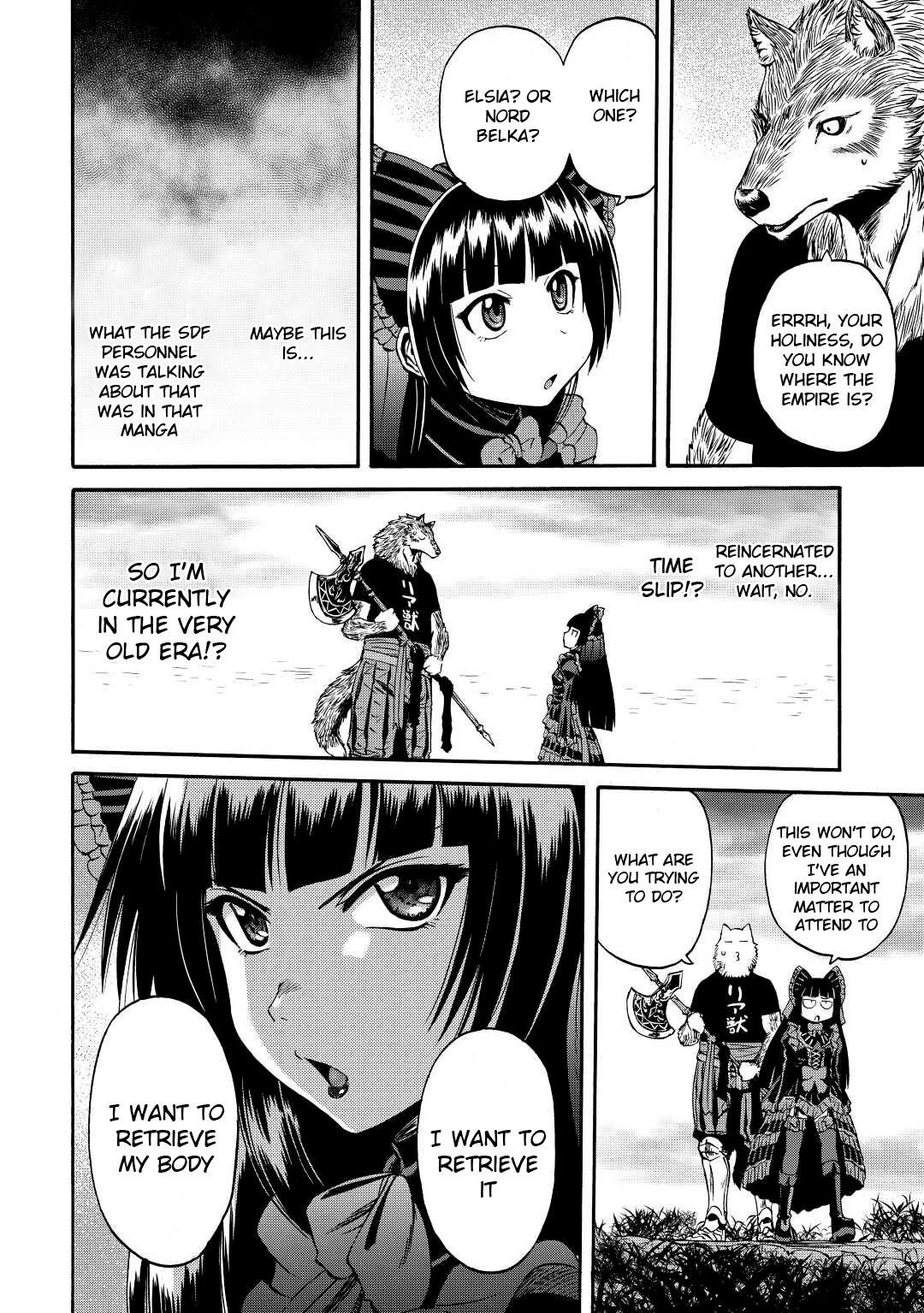 Gate – Jietai Kare No Chi Nite, Kaku Tatakeri Chapter 118.5 - Page 6 in English