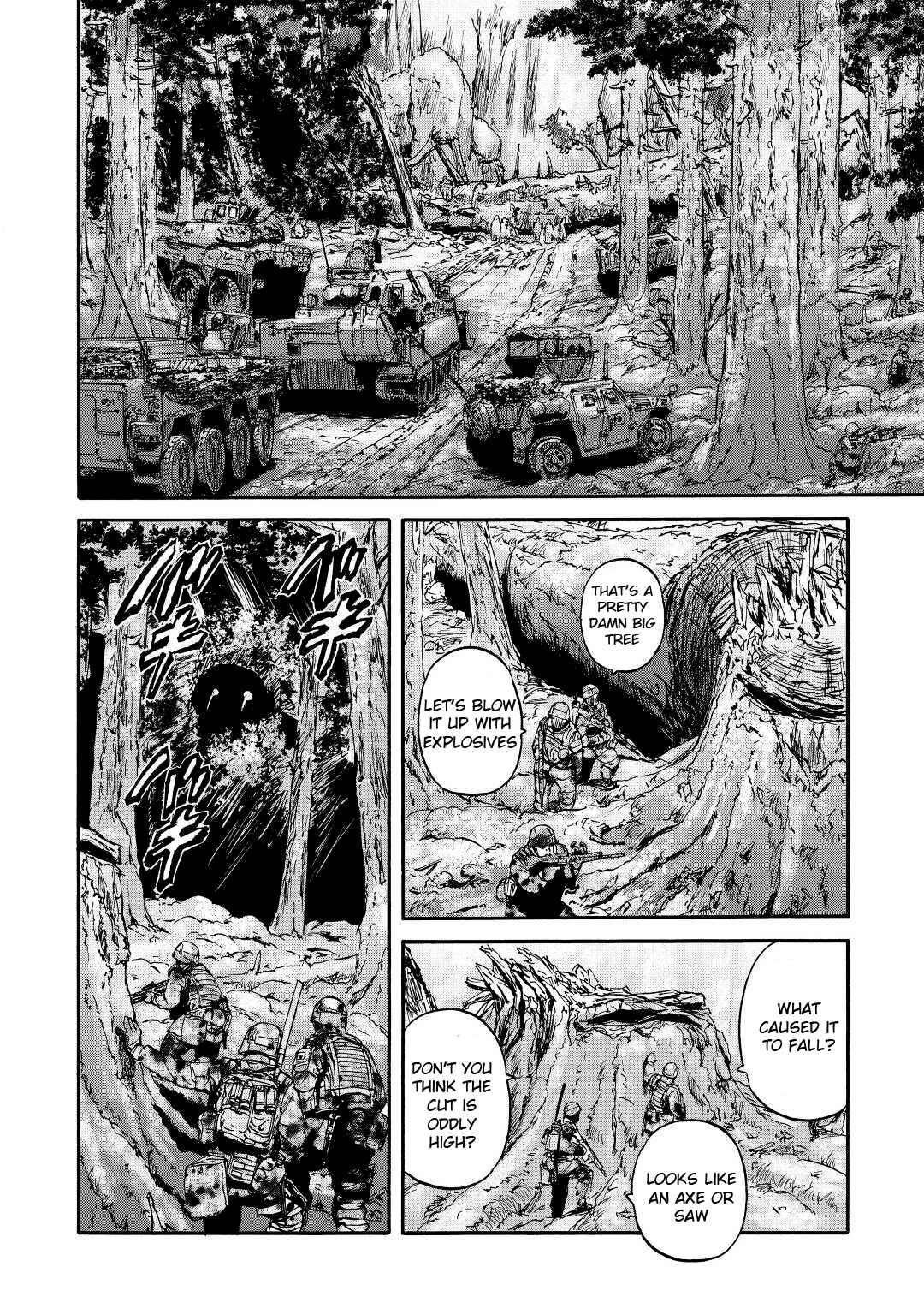 Gate – Jietai Kare No Chi Nite, Kaku Tatakeri Chapter 118 - Page 17 in English