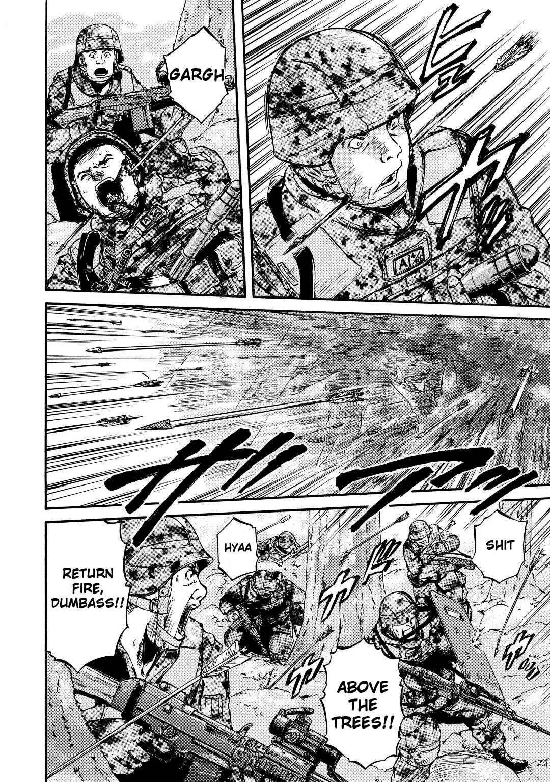 Gate – Jietai Kare No Chi Nite, Kaku Tatakeri Chapter 118 - Page 23 in English