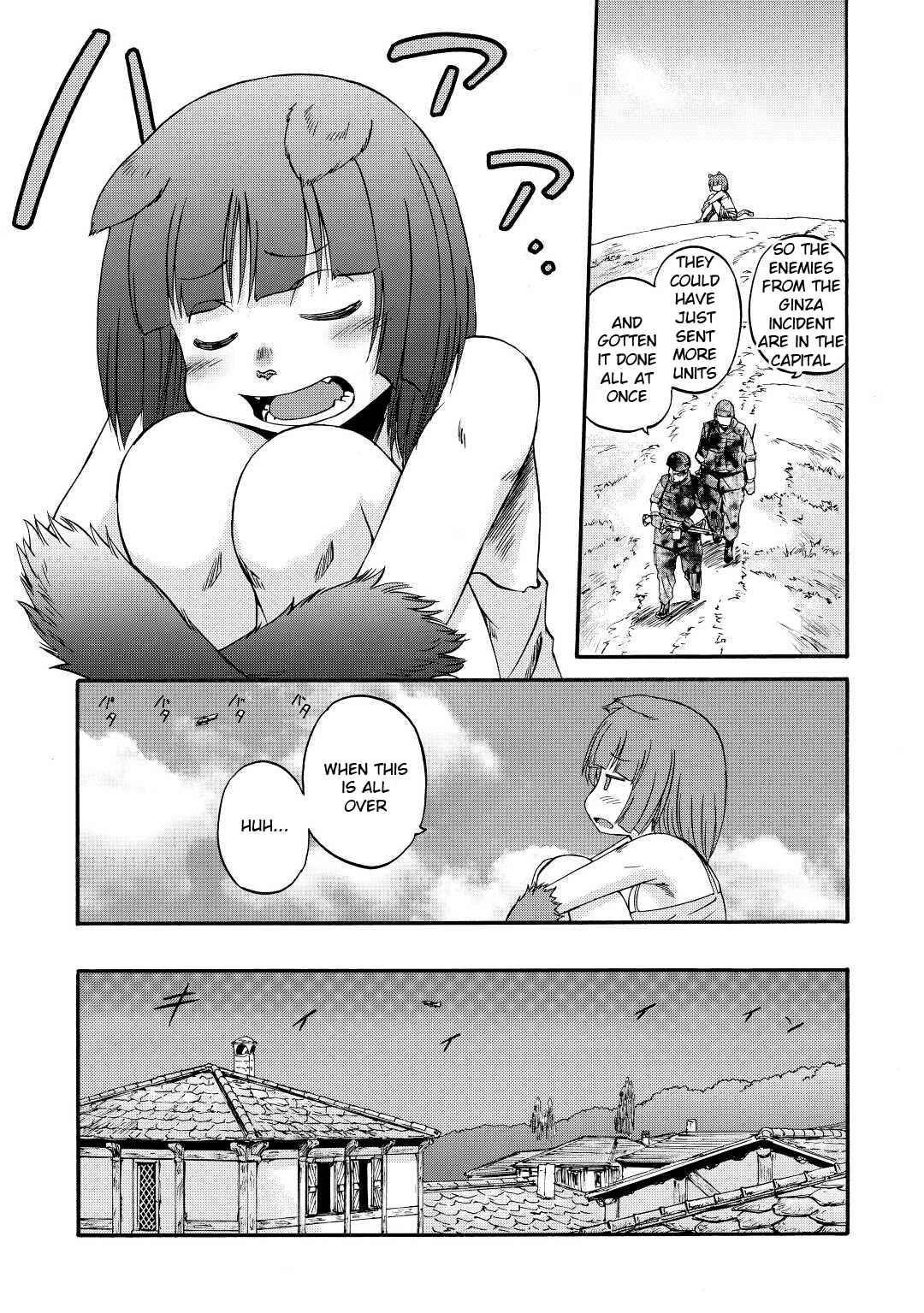 Gate – Jietai Kare No Chi Nite, Kaku Tatakeri Chapter 118 - Page 4 in English