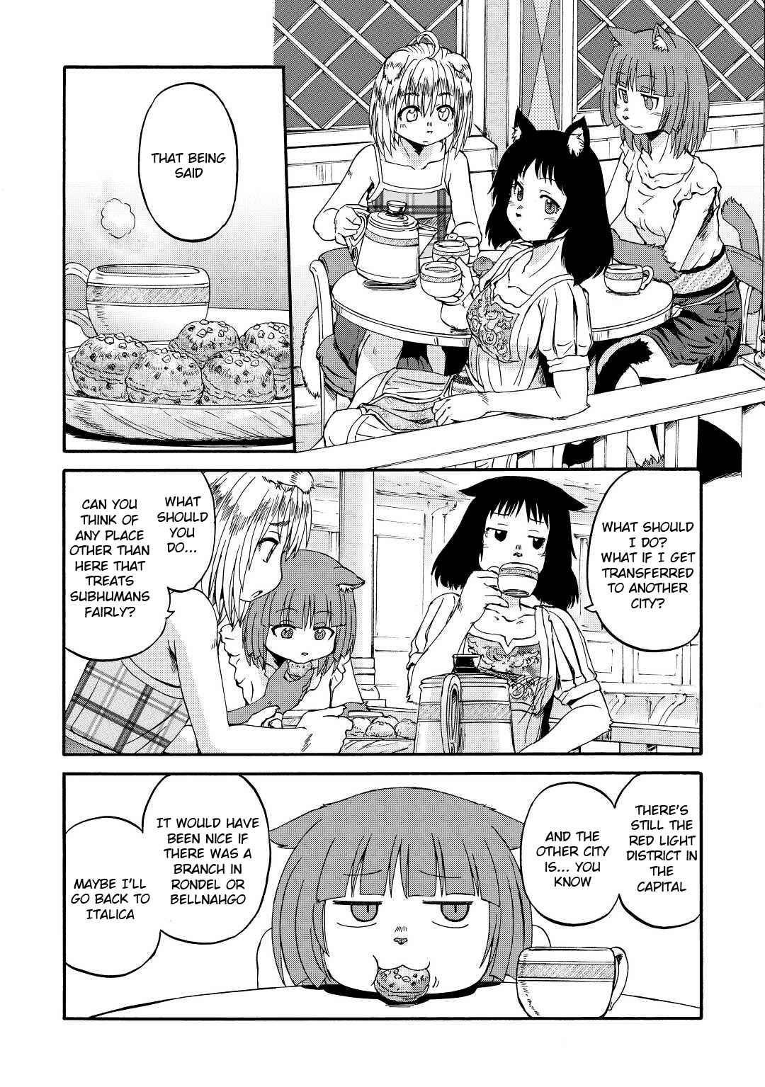 Gate – Jietai Kare No Chi Nite, Kaku Tatakeri Chapter 118 - Page 9 in English