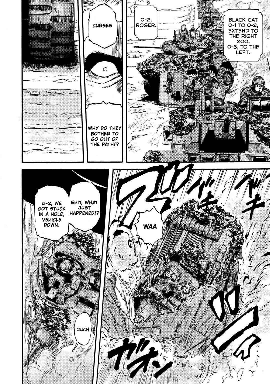Gate – Jietai Kare No Chi Nite, Kaku Tatakeri Chapter 119 - Page 17 in English