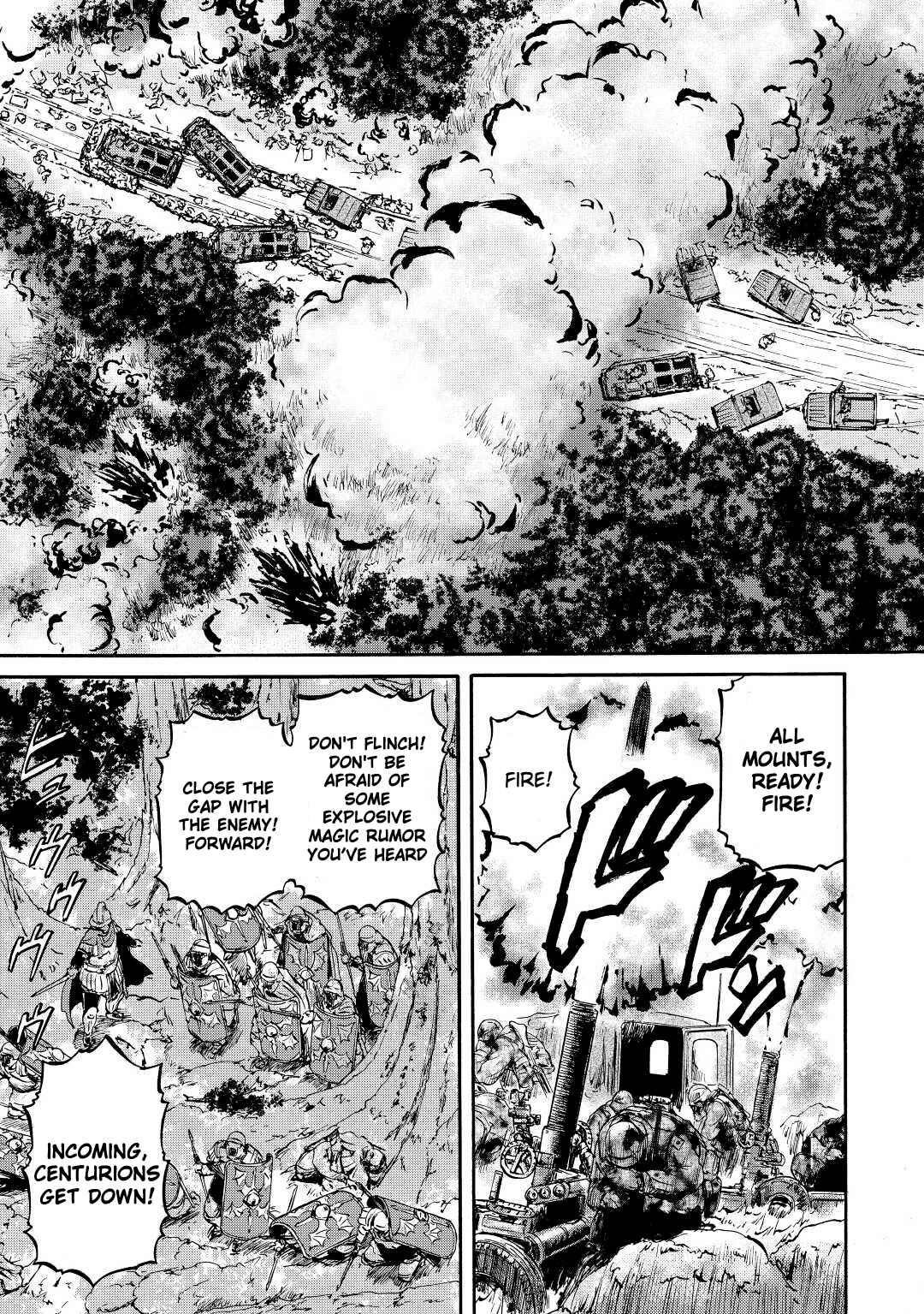 Gate – Jietai Kare No Chi Nite, Kaku Tatakeri Chapter 119 - Page 3 in English