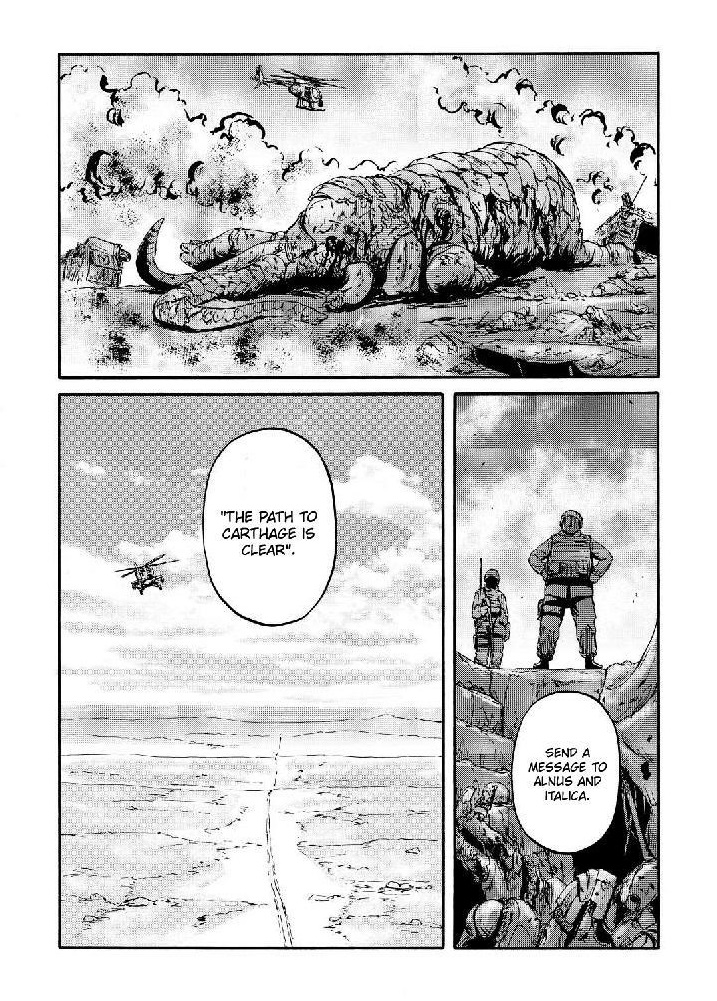 Gate – Jietai Kare No Chi Nite, Kaku Tatakeri Chapter 119 - Page 33 in English