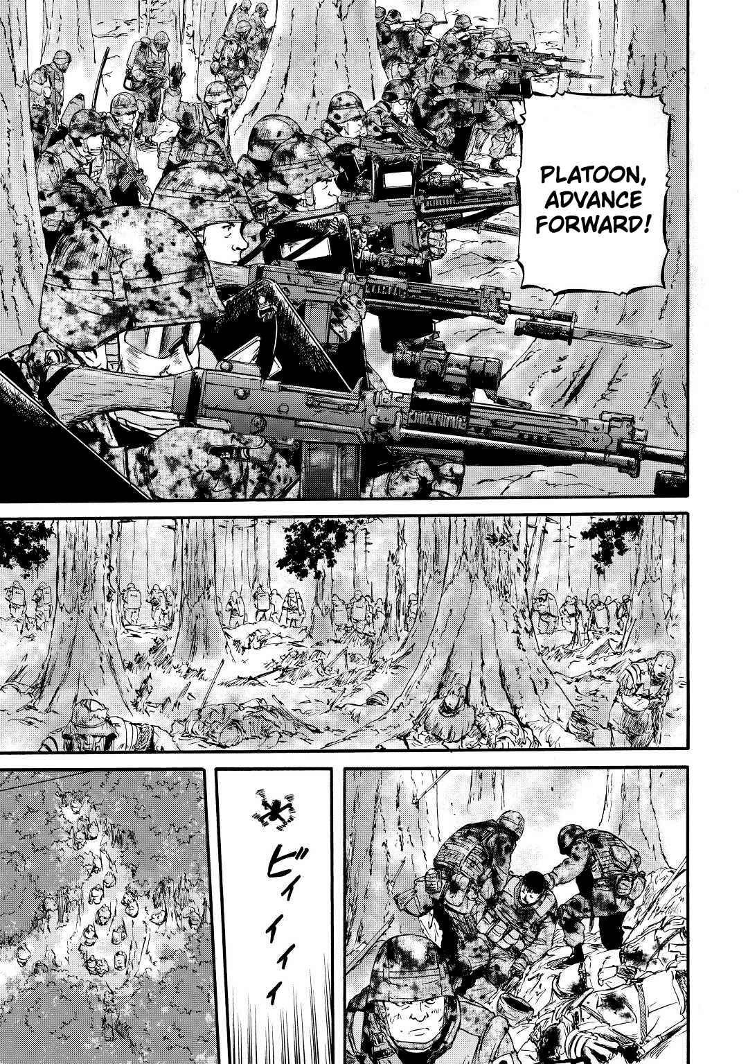 Gate – Jietai Kare No Chi Nite, Kaku Tatakeri Chapter 119 - Page 5 in English