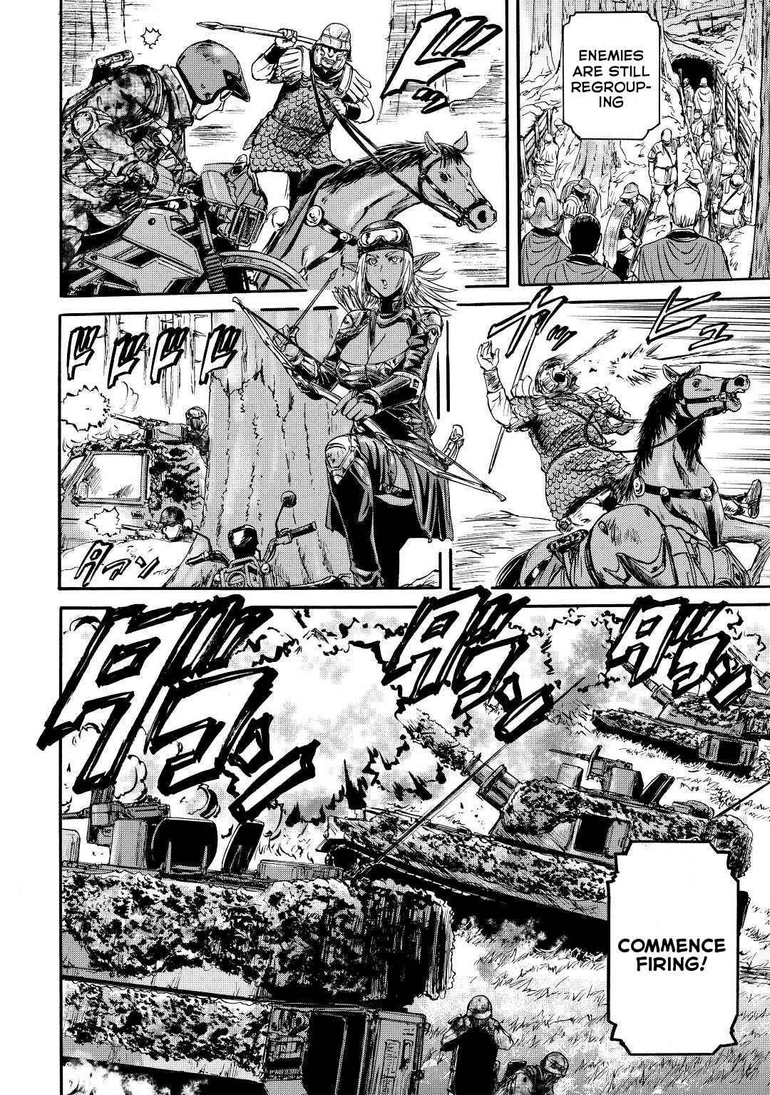 Gate – Jietai Kare No Chi Nite, Kaku Tatakeri Chapter 119 - Page 8 in English