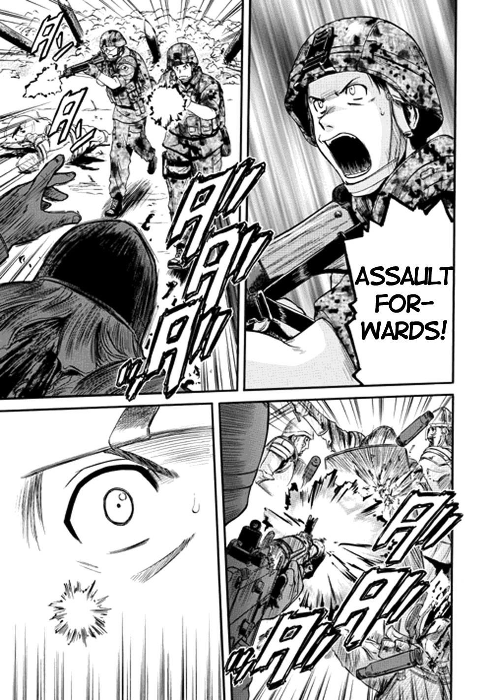 Gate – Jietai Kare No Chi Nite, Kaku Tatakeri Chapter 12 - Page 18 in English