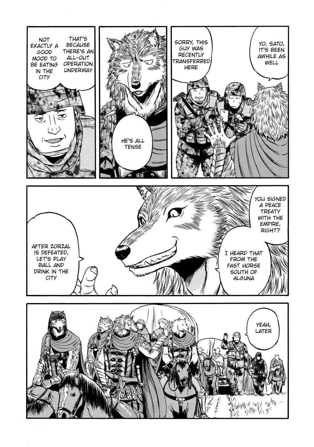 Gate – Jietai Kare No Chi Nite, Kaku Tatakeri Chapter 120 - Page 10 in English