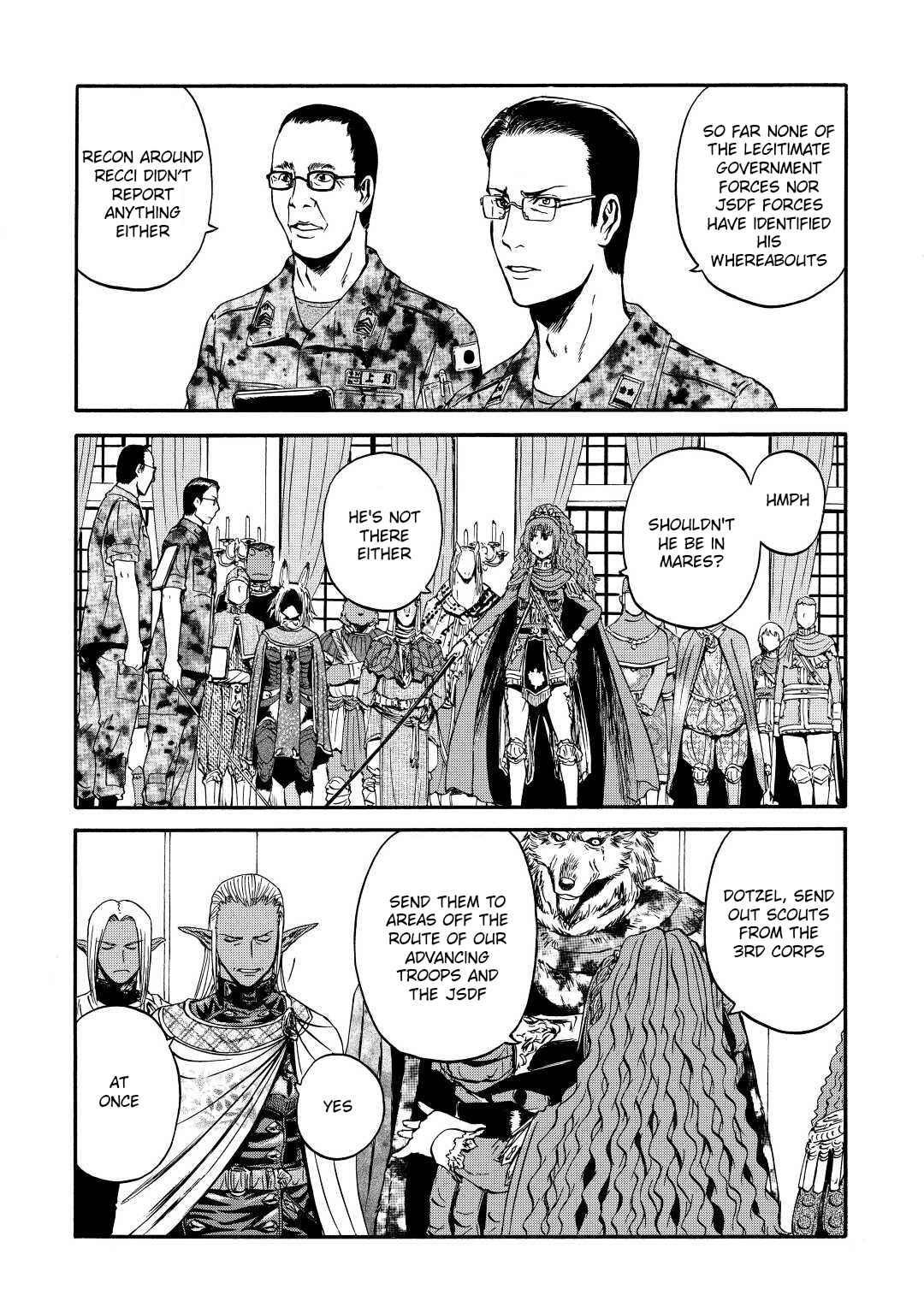 Gate – Jietai Kare No Chi Nite, Kaku Tatakeri Chapter 120 - Page 7 in English