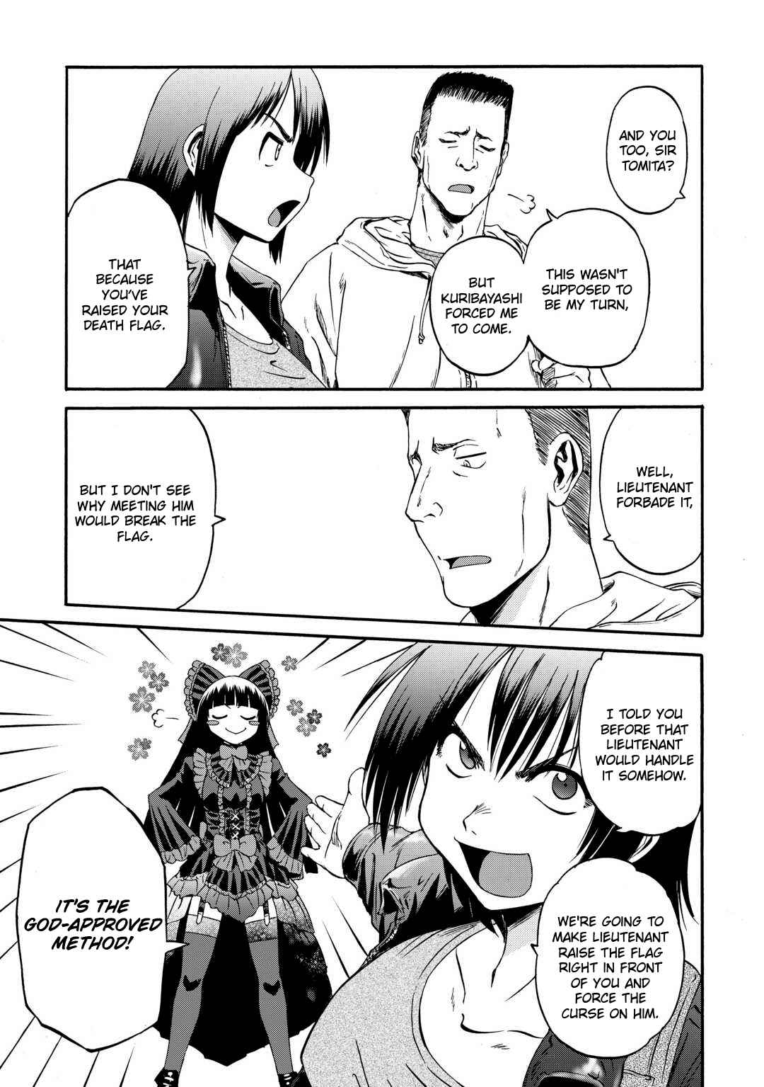 Gate – Jietai Kare No Chi Nite, Kaku Tatakeri Chapter 123 - Page 21 in English