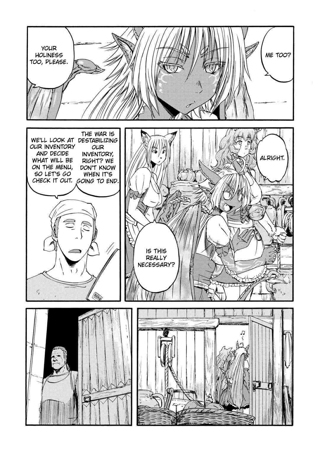 Gate – Jietai Kare No Chi Nite, Kaku Tatakeri Chapter 123 - Page 3 in English