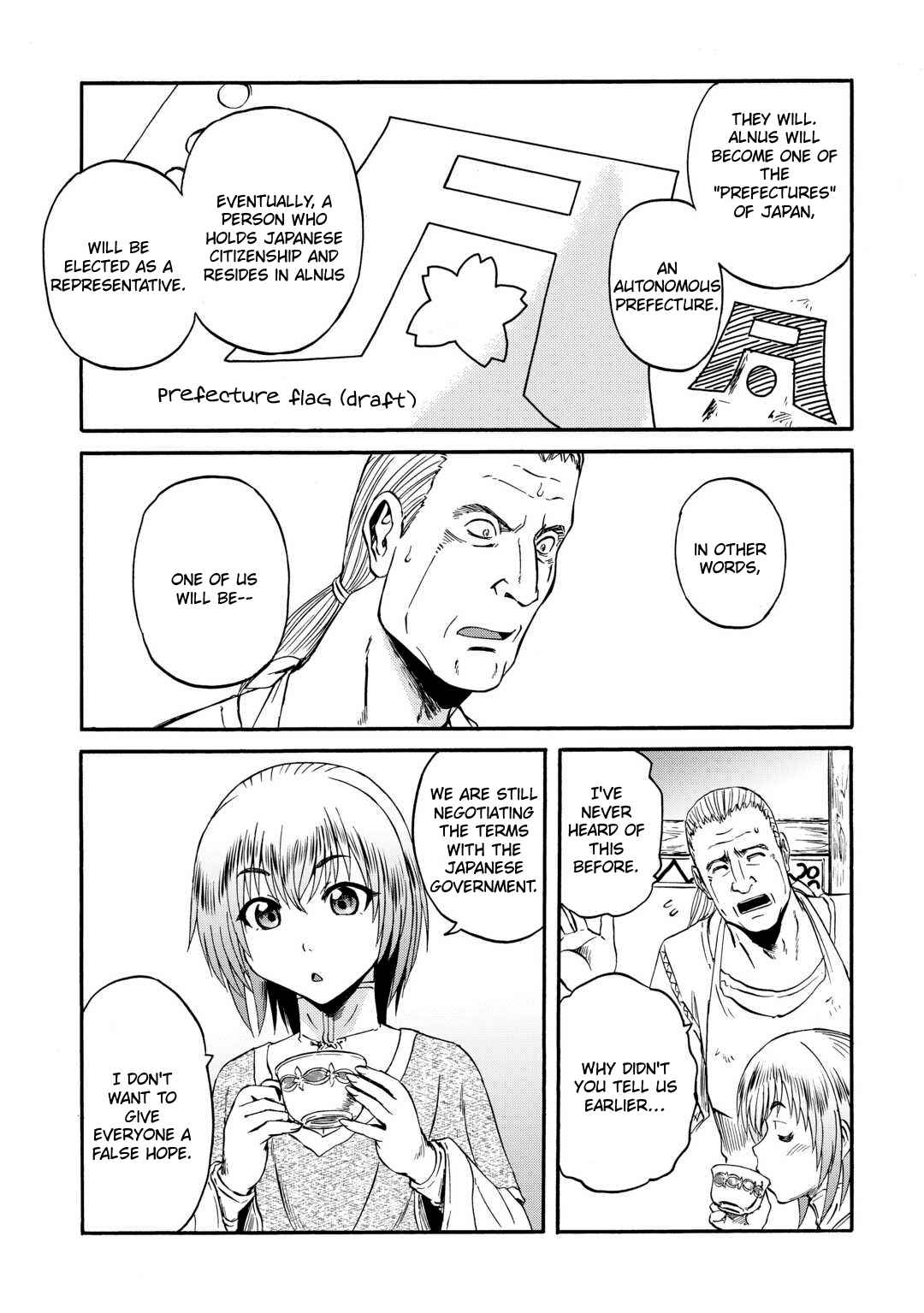 Gate – Jietai Kare No Chi Nite, Kaku Tatakeri Chapter 123 - Page 31 in English