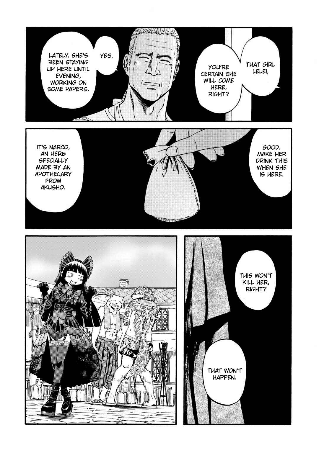 Gate – Jietai Kare No Chi Nite, Kaku Tatakeri Chapter 123 - Page 4 in English