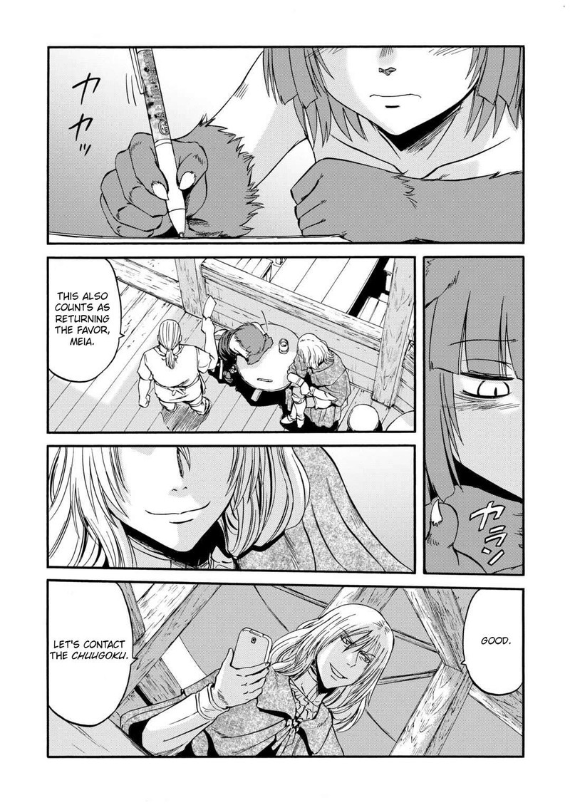 Gate – Jietai Kare No Chi Nite, Kaku Tatakeri Chapter 124 - Page 11 in English