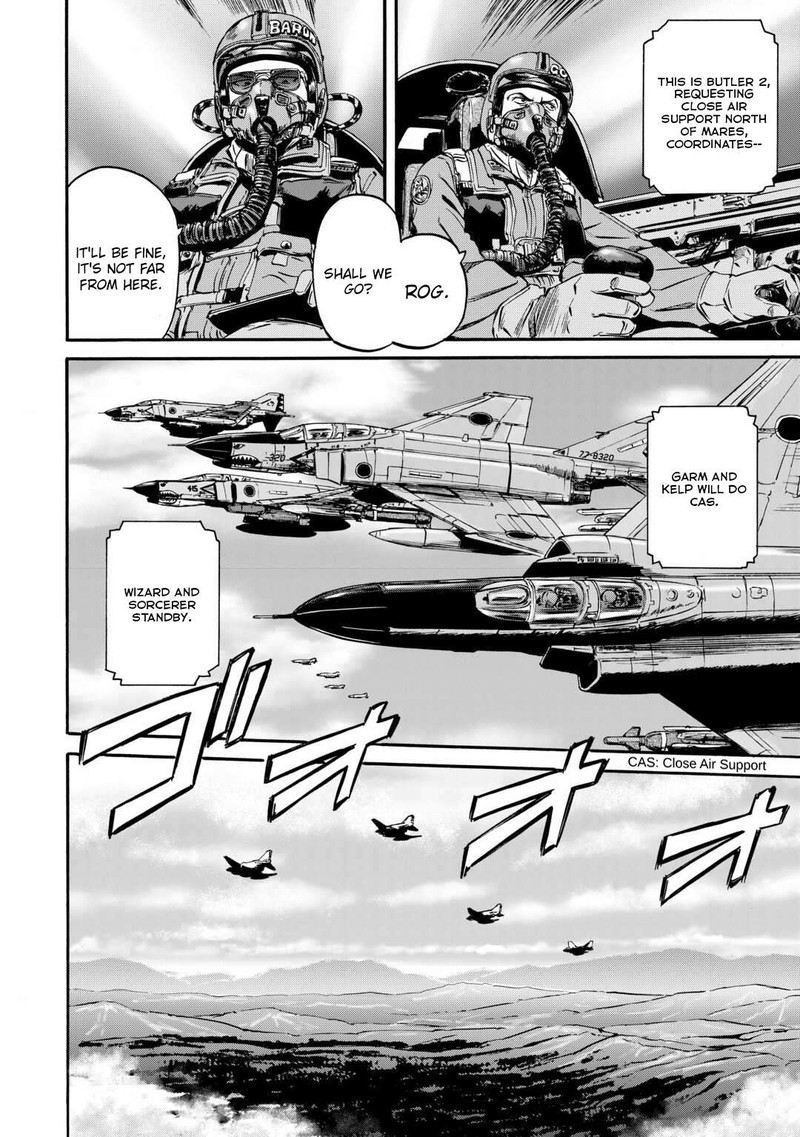 Gate – Jietai Kare No Chi Nite, Kaku Tatakeri Chapter 124 - Page 16 in English