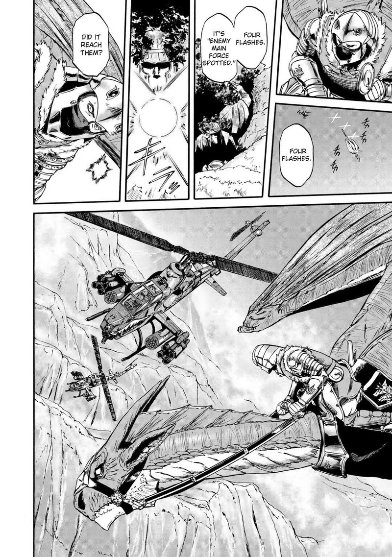 Gate – Jietai Kare No Chi Nite, Kaku Tatakeri Chapter 124 - Page 18 in English