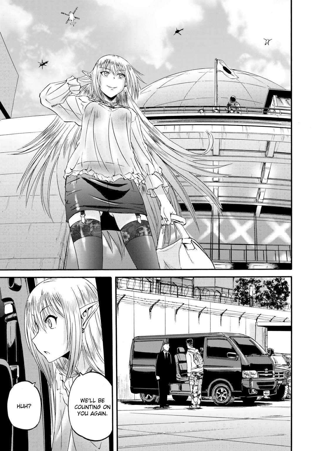 Gate – Jietai Kare No Chi Nite, Kaku Tatakeri Chapter 125 - Page 14 in English