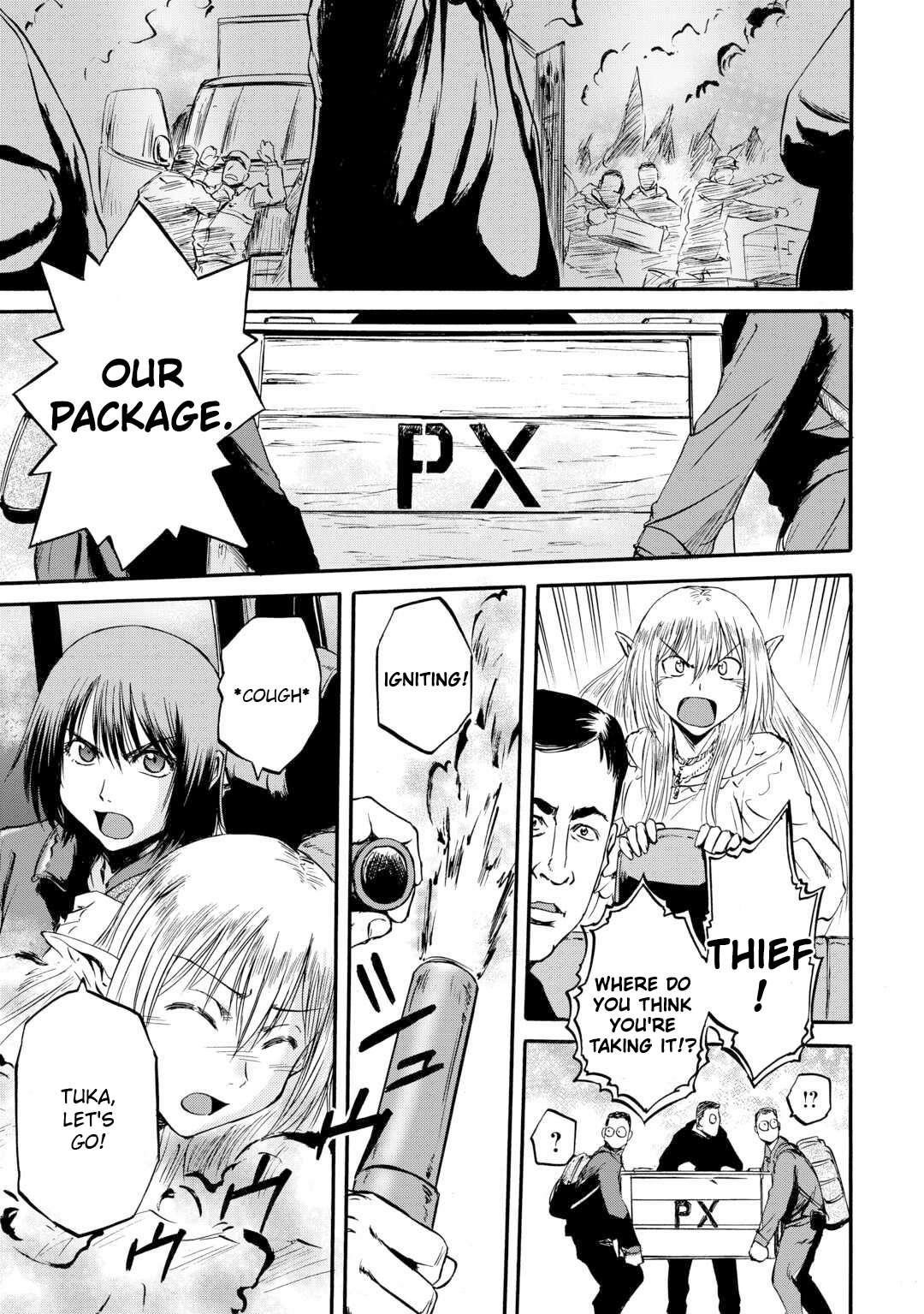 Gate – Jietai Kare No Chi Nite, Kaku Tatakeri Chapter 125 - Page 28 in English