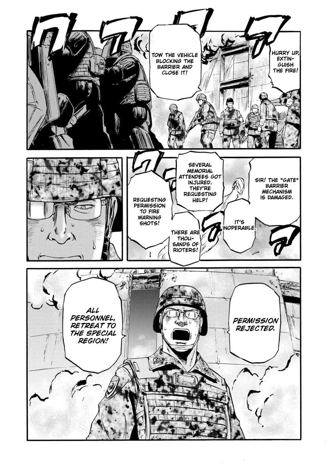 Gate – Jietai Kare No Chi Nite, Kaku Tatakeri Chapter 125 - Page 33 in English