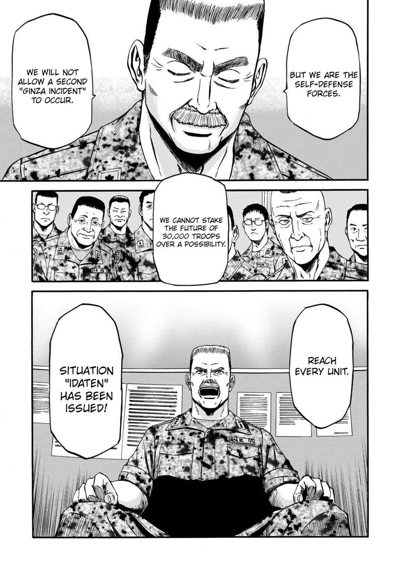 Gate – Jietai Kare No Chi Nite, Kaku Tatakeri Chapter 126 - Page 11 in English