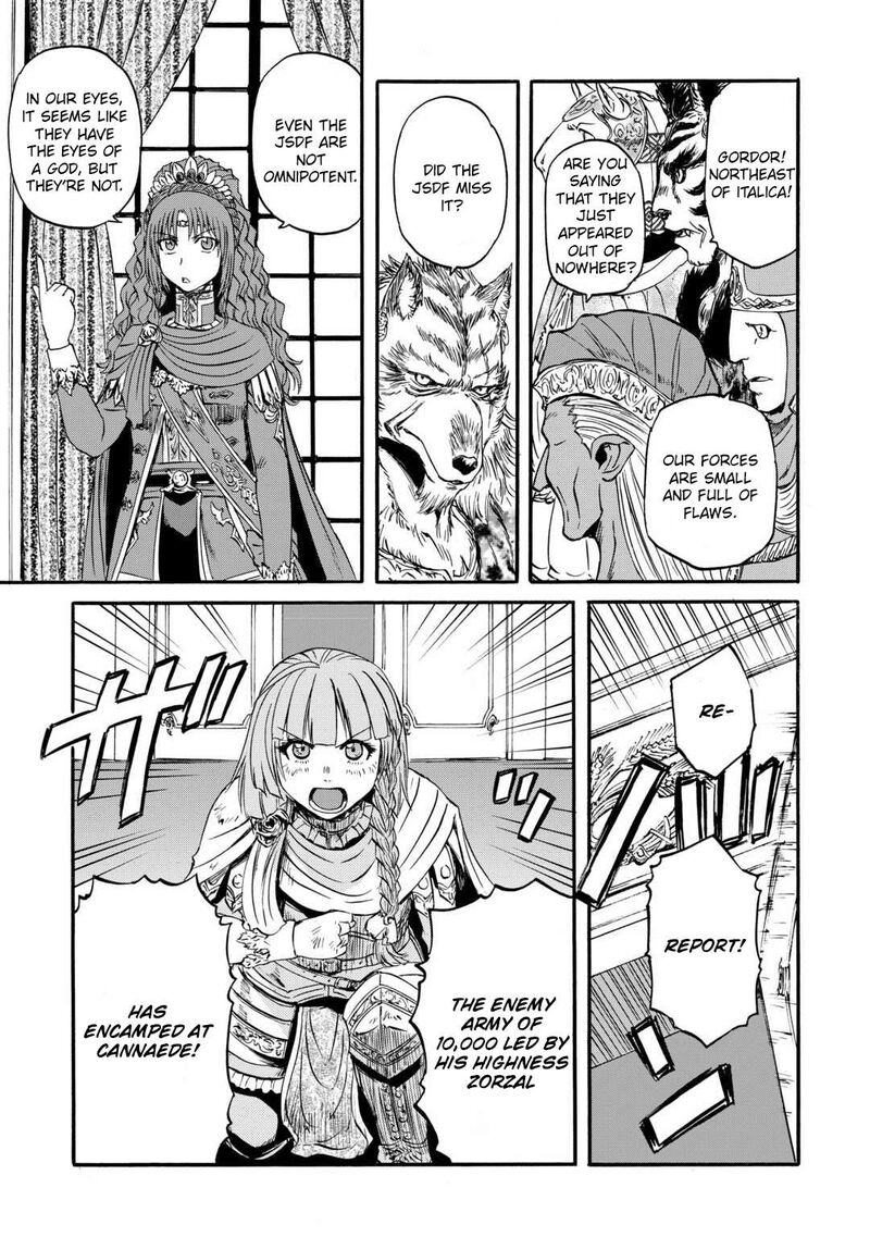 Gate – Jietai Kare No Chi Nite, Kaku Tatakeri Chapter 126 - Page 21 in English