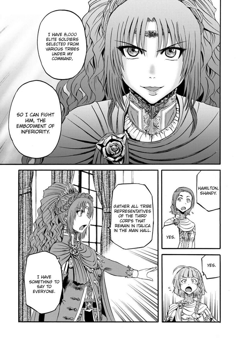 Gate – Jietai Kare No Chi Nite, Kaku Tatakeri Chapter 126 - Page 27 in English