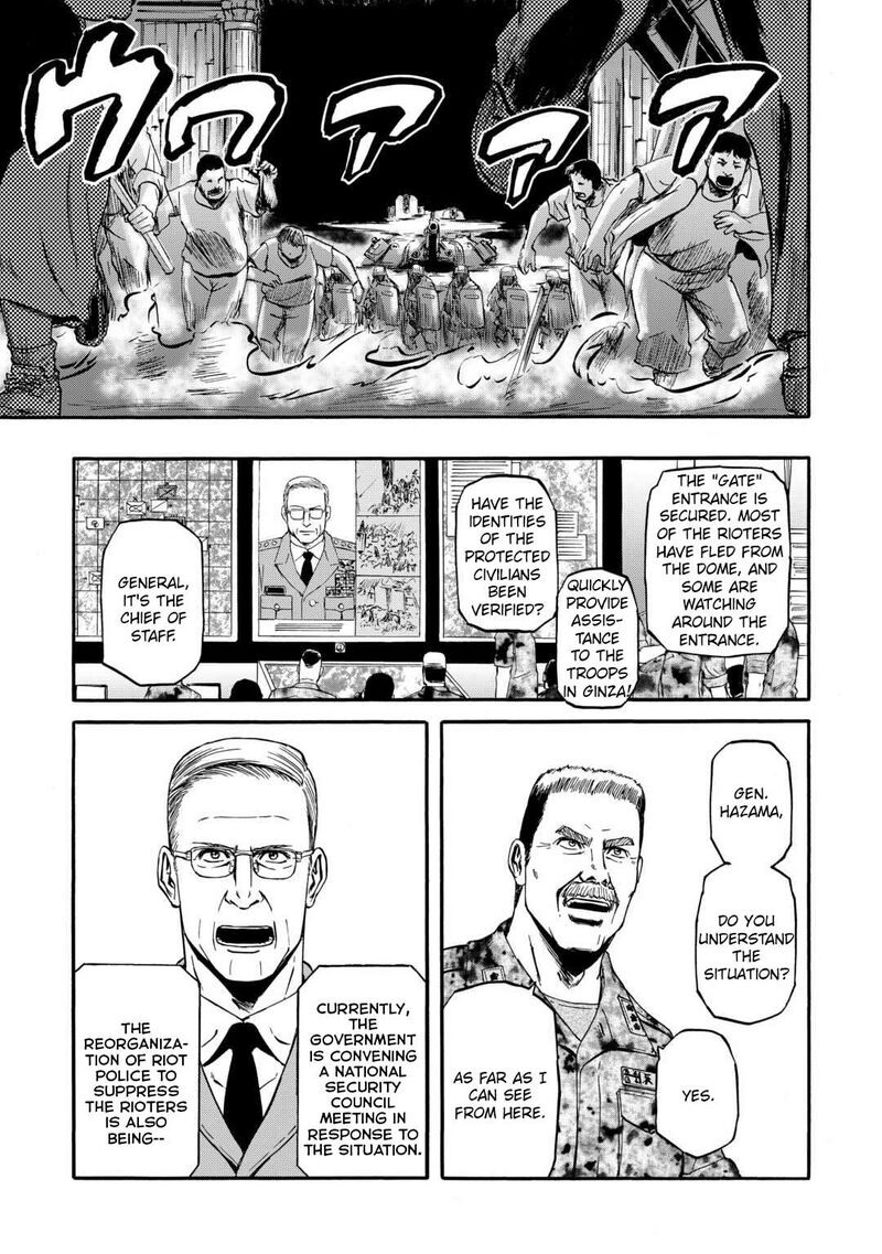 Gate – Jietai Kare No Chi Nite, Kaku Tatakeri Chapter 126 - Page 7 in English