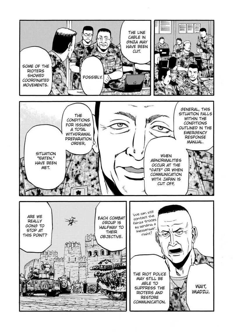 Gate – Jietai Kare No Chi Nite, Kaku Tatakeri Chapter 126 - Page 9 in English