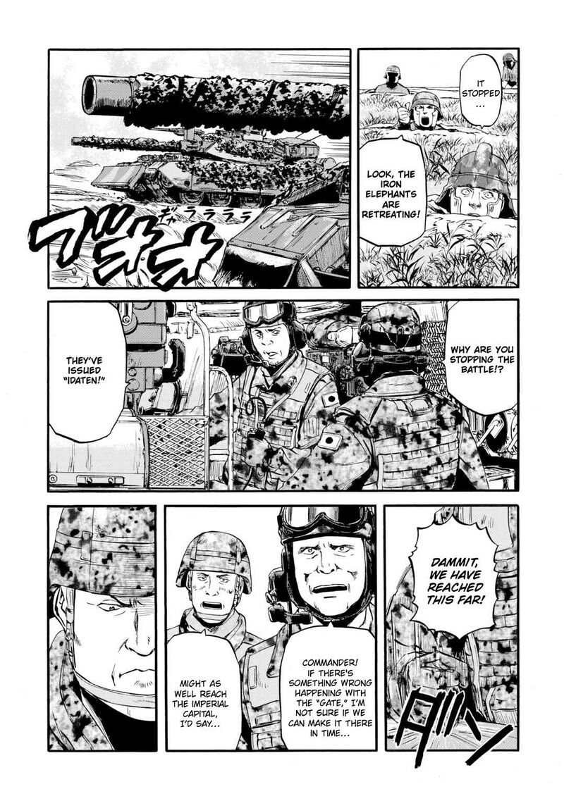 Gate – Jietai Kare No Chi Nite, Kaku Tatakeri Chapter 127 - Page 16 in English