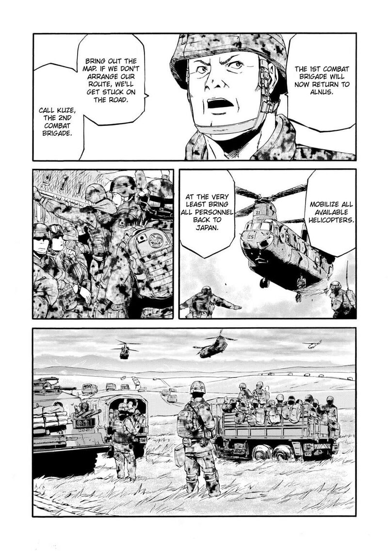 Gate – Jietai Kare No Chi Nite, Kaku Tatakeri Chapter 127 - Page 17 in English