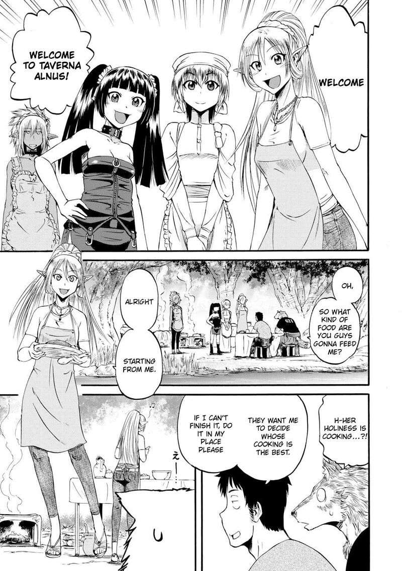 Gate – Jietai Kare No Chi Nite, Kaku Tatakeri Chapter 128.5 - Page 3 in English