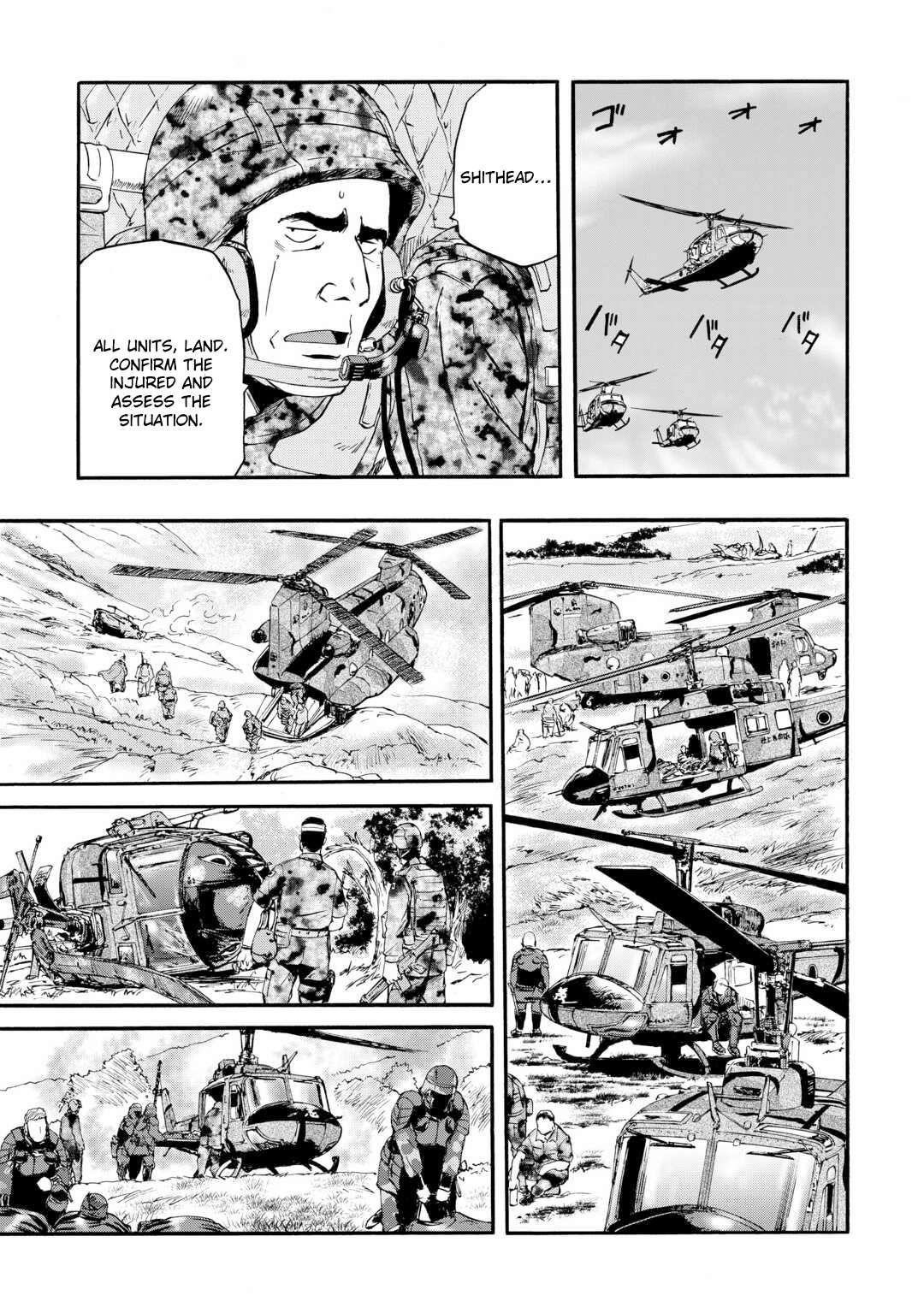 Gate – Jietai Kare No Chi Nite, Kaku Tatakeri Chapter 128 - Page 25 in English