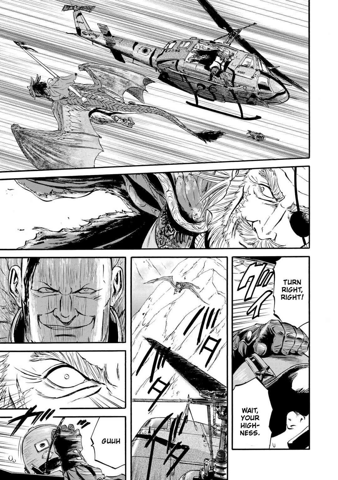 Gate – Jietai Kare No Chi Nite, Kaku Tatakeri Chapter 128 - Page 9 in English