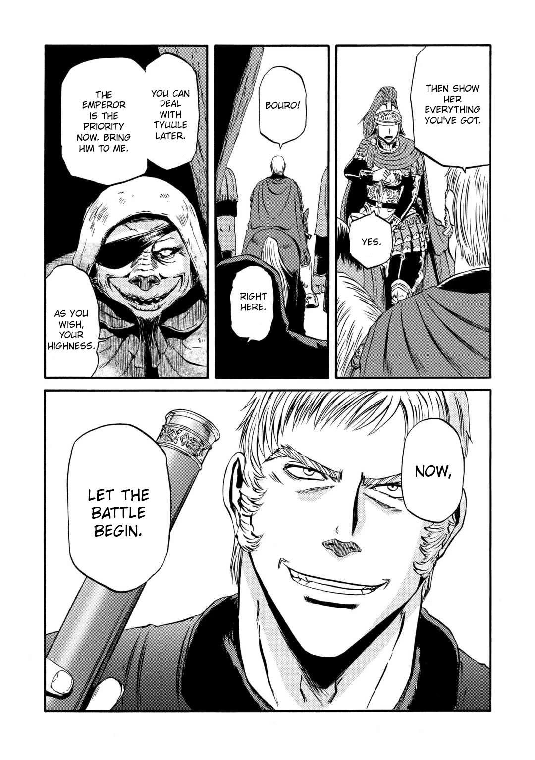 Gate – Jietai Kare No Chi Nite, Kaku Tatakeri Chapter 129 - Page 7 in English