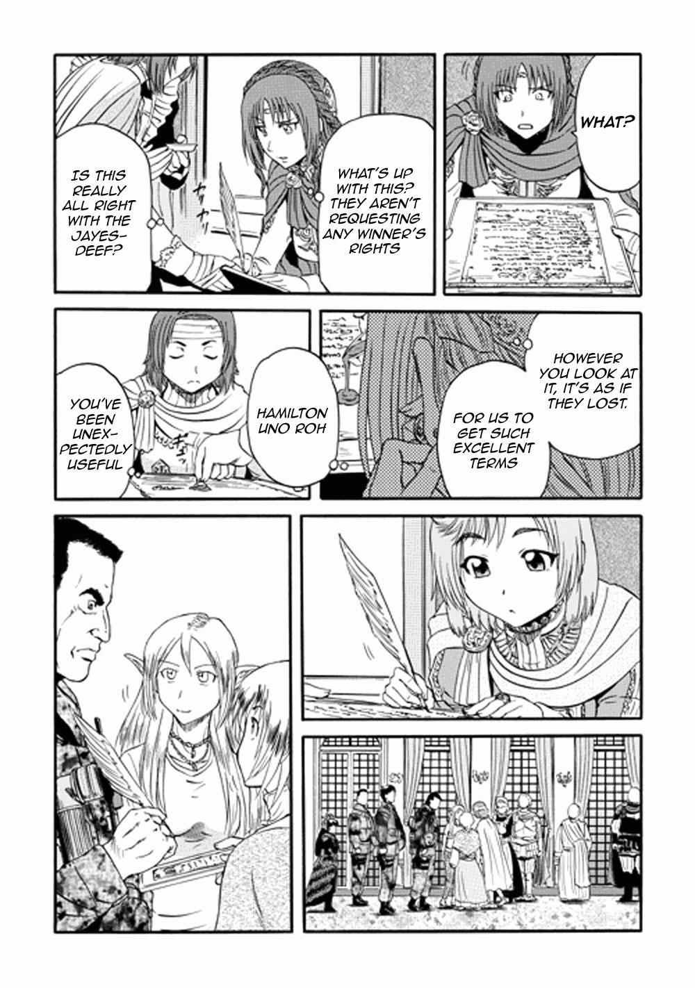 Gate – Jietai Kare No Chi Nite, Kaku Tatakeri Chapter 13 - Page 10 in English
