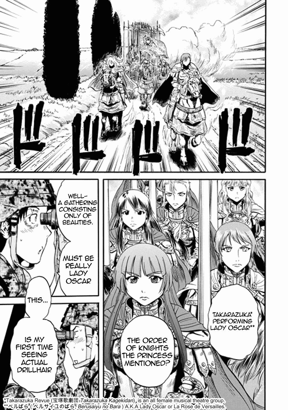 Gate – Jietai Kare No Chi Nite, Kaku Tatakeri Chapter 13 - Page 16 in English