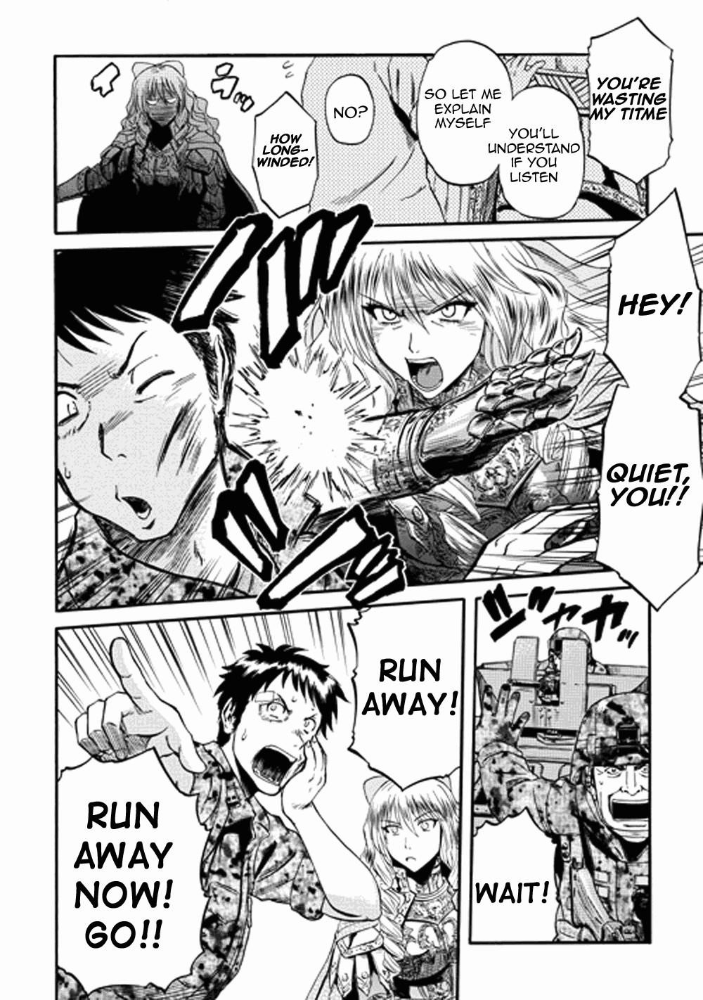 Gate – Jietai Kare No Chi Nite, Kaku Tatakeri Chapter 13 - Page 21 in English