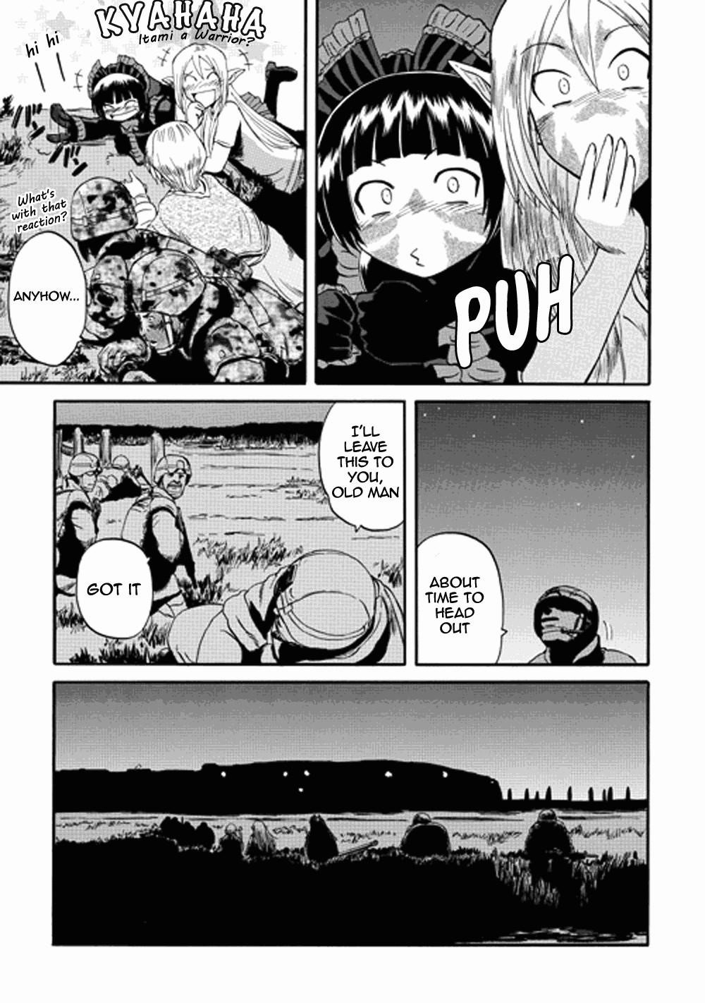Gate – Jietai Kare No Chi Nite, Kaku Tatakeri Chapter 13 - Page 32 in English