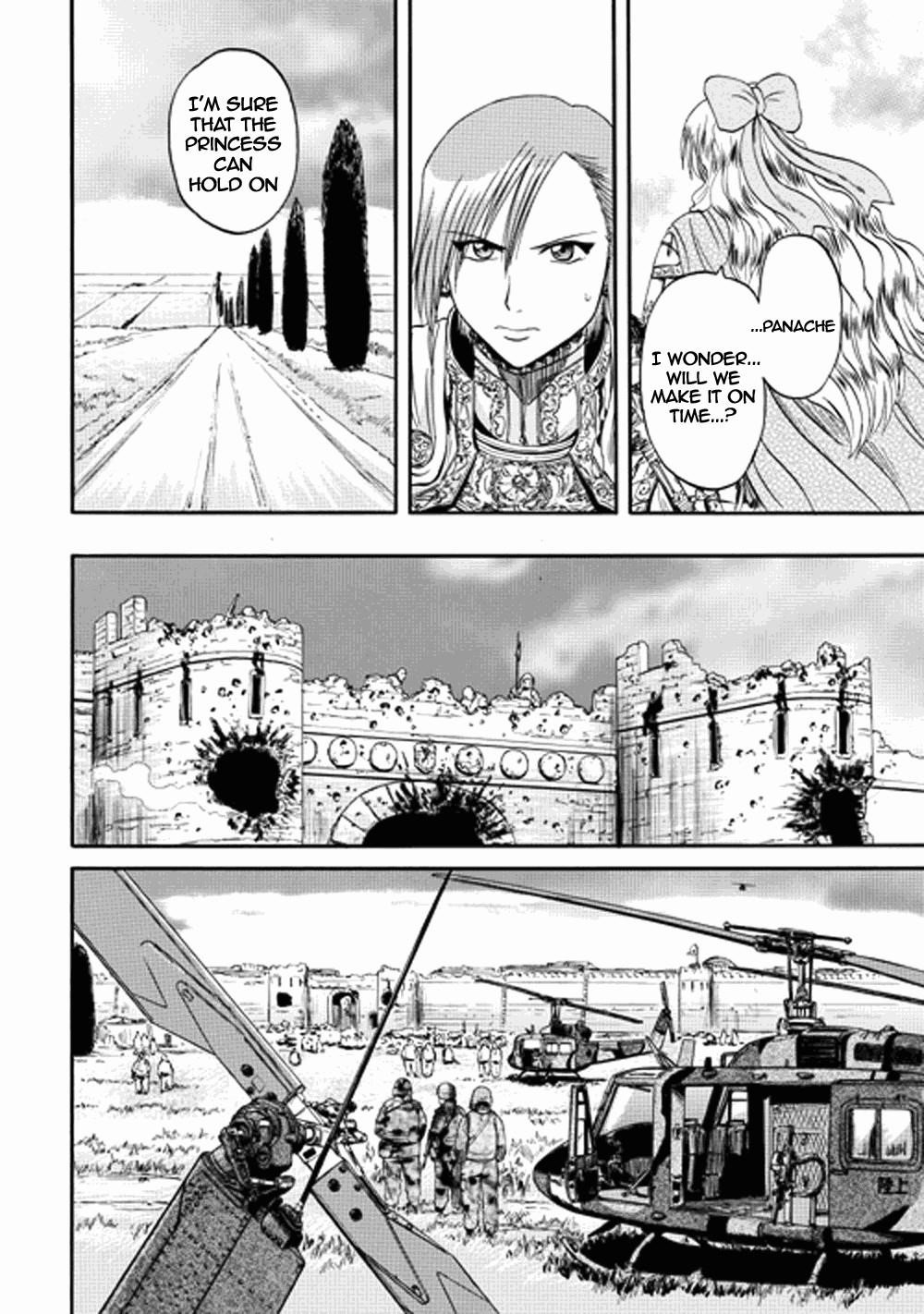Gate – Jietai Kare No Chi Nite, Kaku Tatakeri Chapter 13 - Page 5 in English