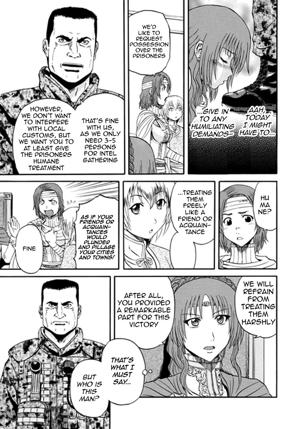 Gate – Jietai Kare No Chi Nite, Kaku Tatakeri Chapter 13 - Page 8 in English