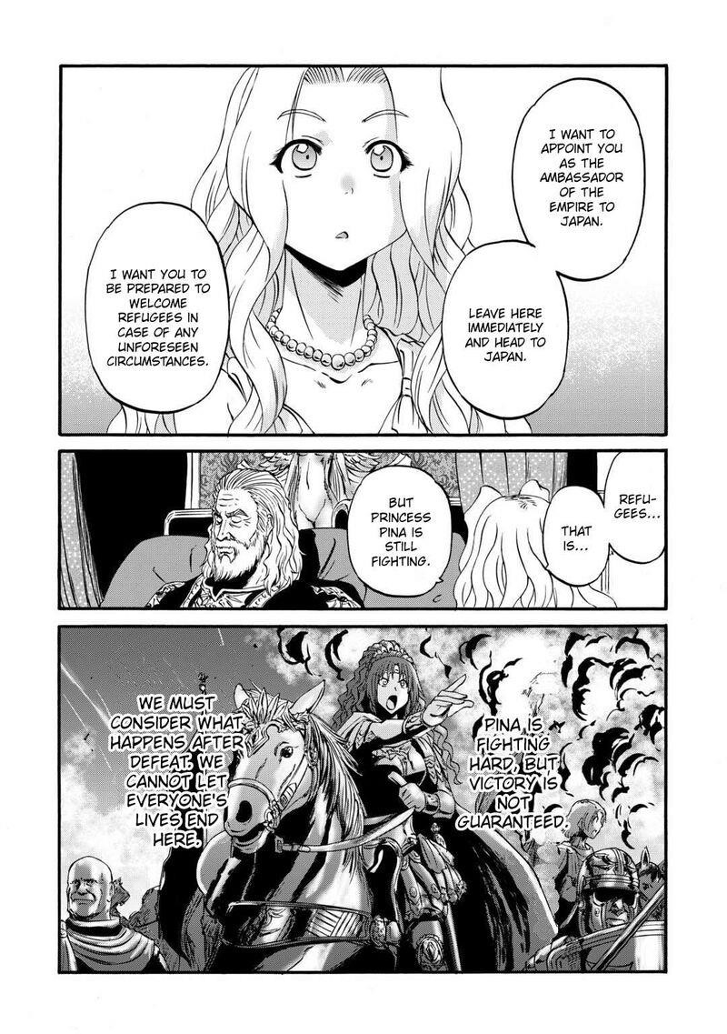 Gate – Jietai Kare No Chi Nite, Kaku Tatakeri Chapter 131 - Page 15 in English