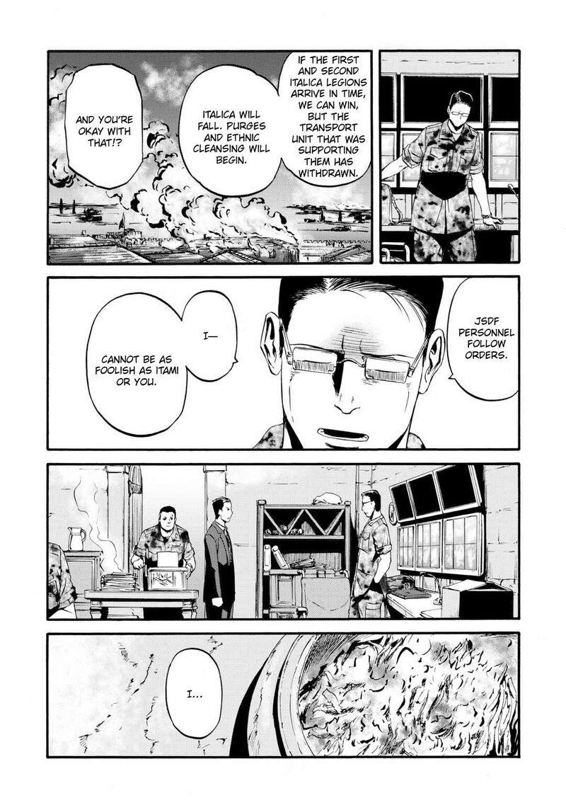 Gate – Jietai Kare No Chi Nite, Kaku Tatakeri Chapter 131 - Page 21 in English