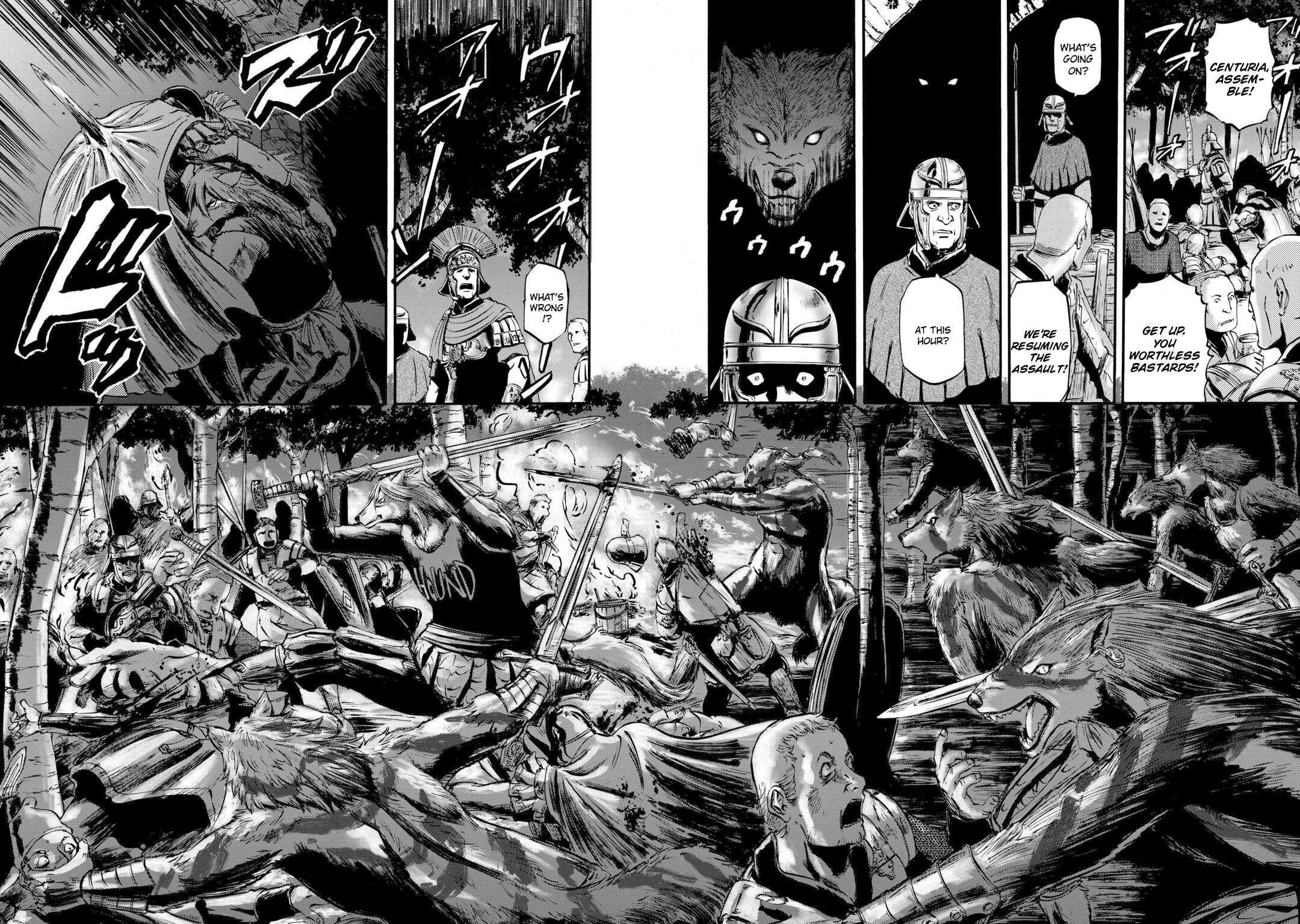 Gate – Jietai Kare No Chi Nite, Kaku Tatakeri Chapter 132 - Page 22 in English