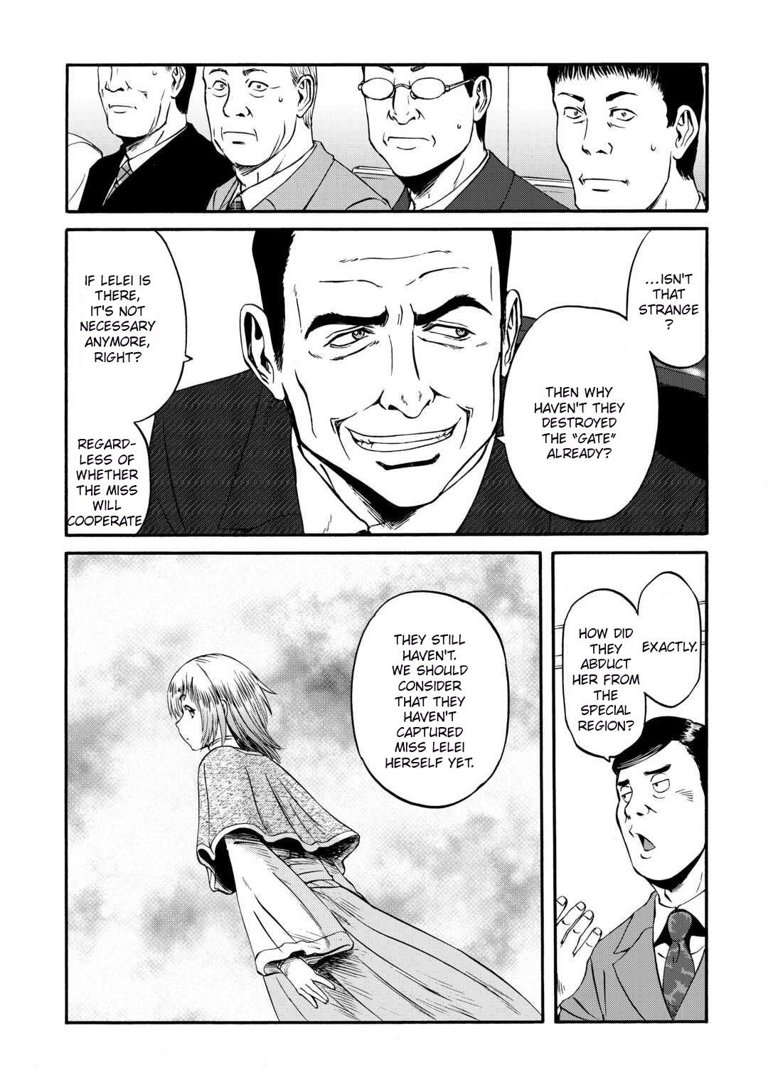 Gate – Jietai Kare No Chi Nite, Kaku Tatakeri Chapter 133 - Page 11 in English