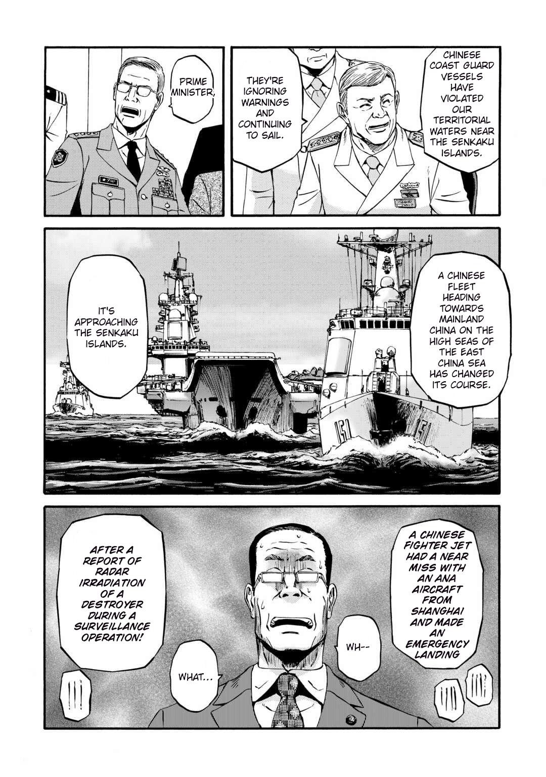 Gate – Jietai Kare No Chi Nite, Kaku Tatakeri Chapter 133 - Page 14 in English