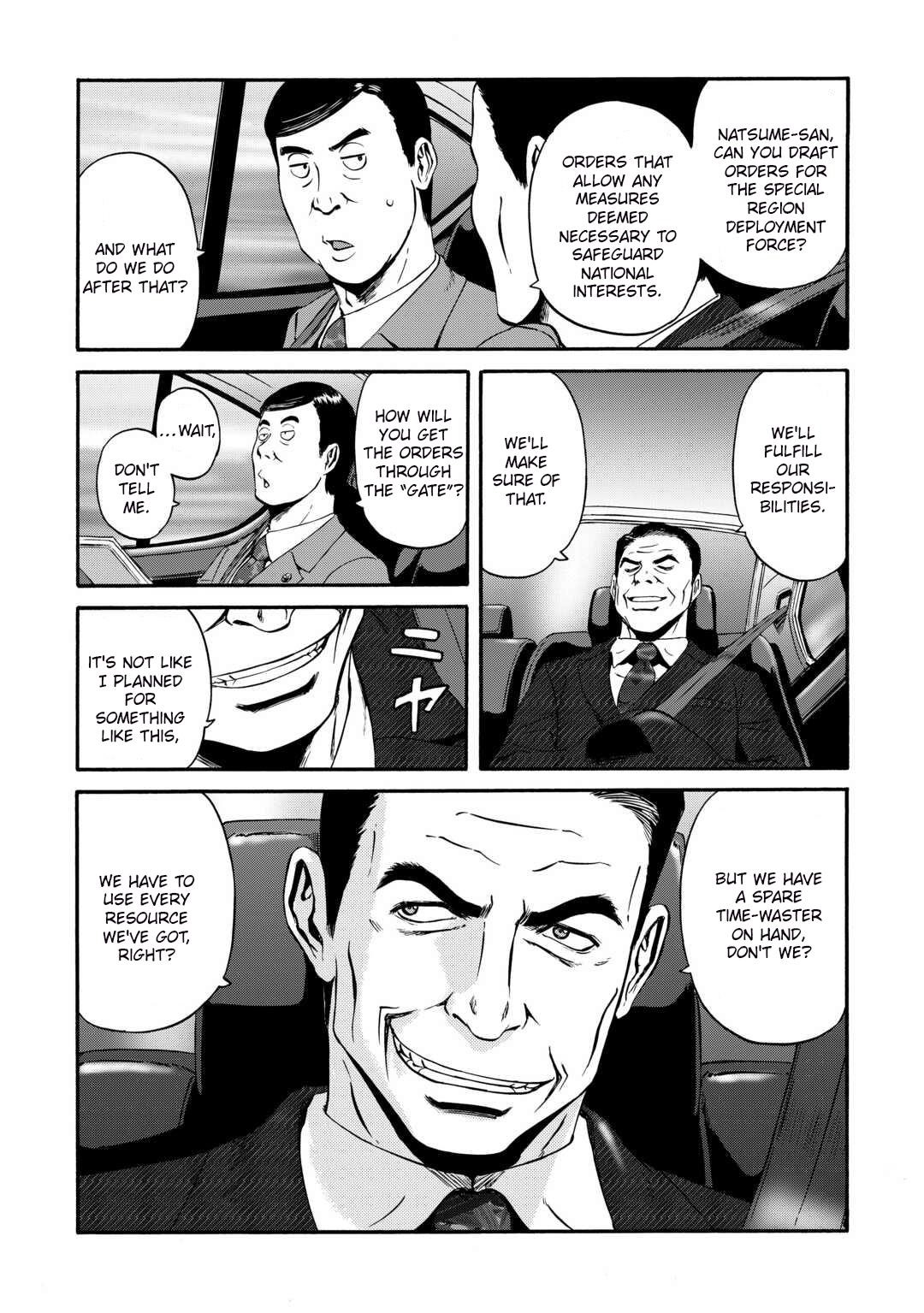 Gate – Jietai Kare No Chi Nite, Kaku Tatakeri Chapter 133 - Page 20 in English