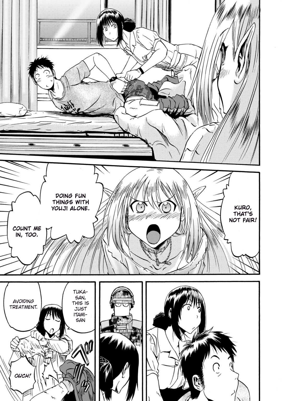 Gate – Jietai Kare No Chi Nite, Kaku Tatakeri Chapter 133 - Page 27 in English