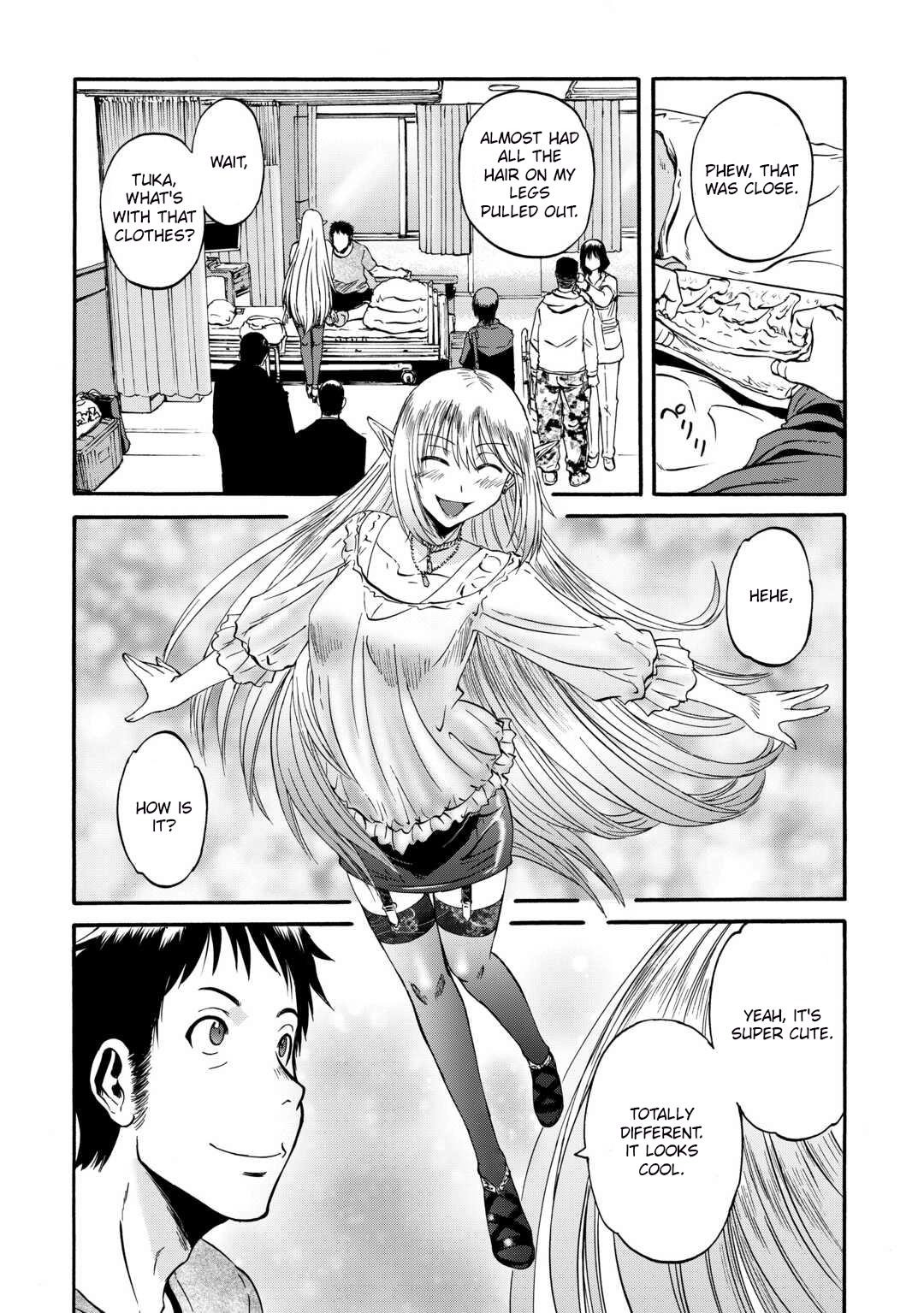 Gate – Jietai Kare No Chi Nite, Kaku Tatakeri Chapter 133 - Page 28 in English