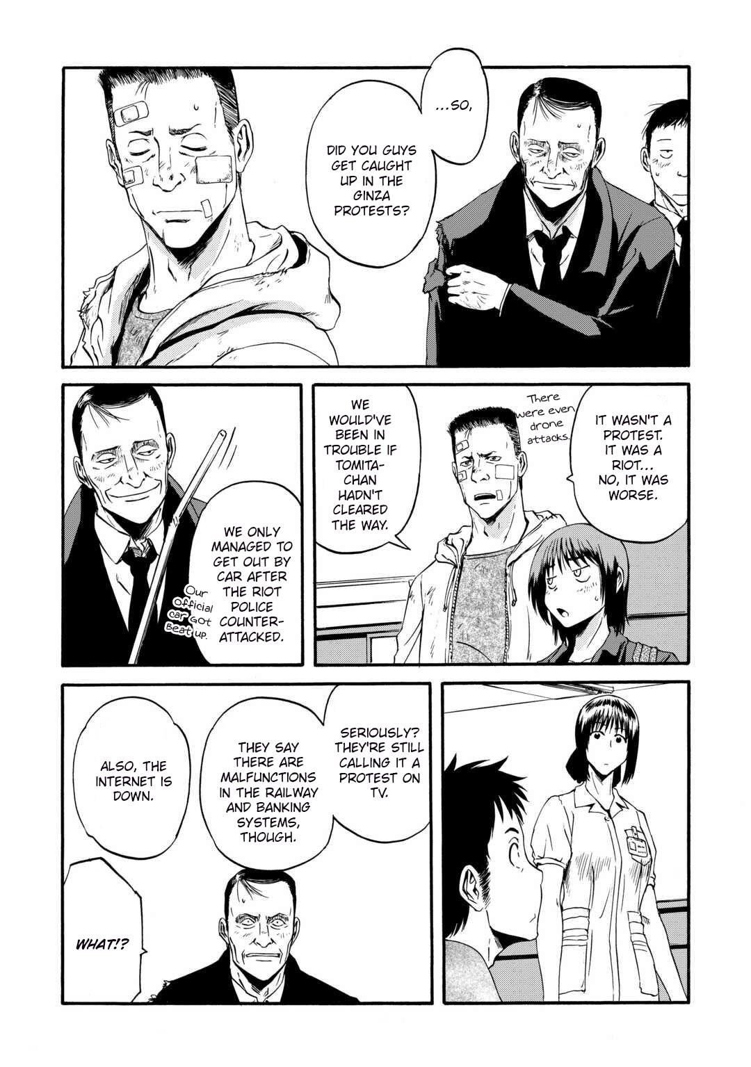 Gate – Jietai Kare No Chi Nite, Kaku Tatakeri Chapter 133 - Page 30 in English
