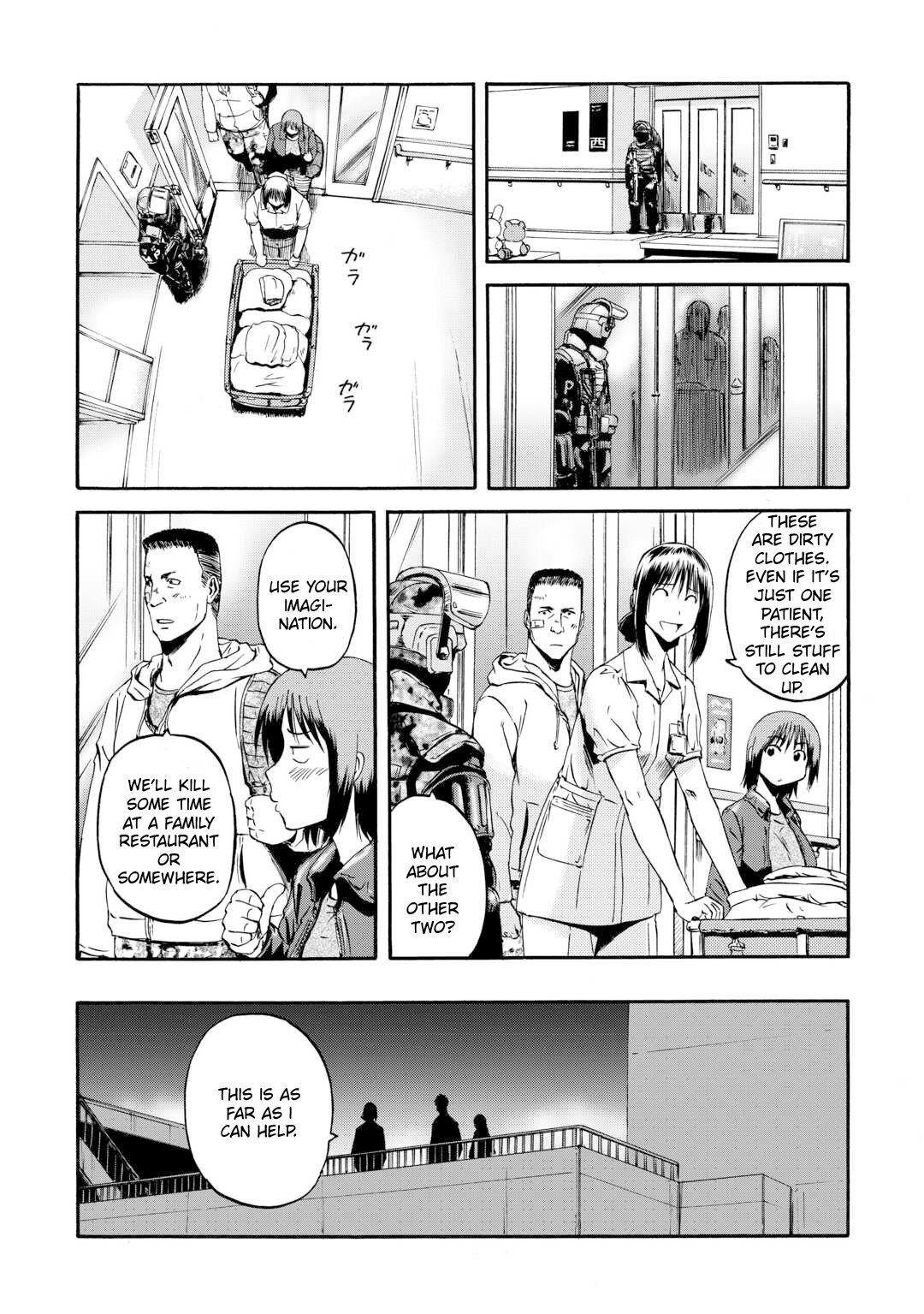 Gate – Jietai Kare No Chi Nite, Kaku Tatakeri Chapter 134 - Page 33 in English